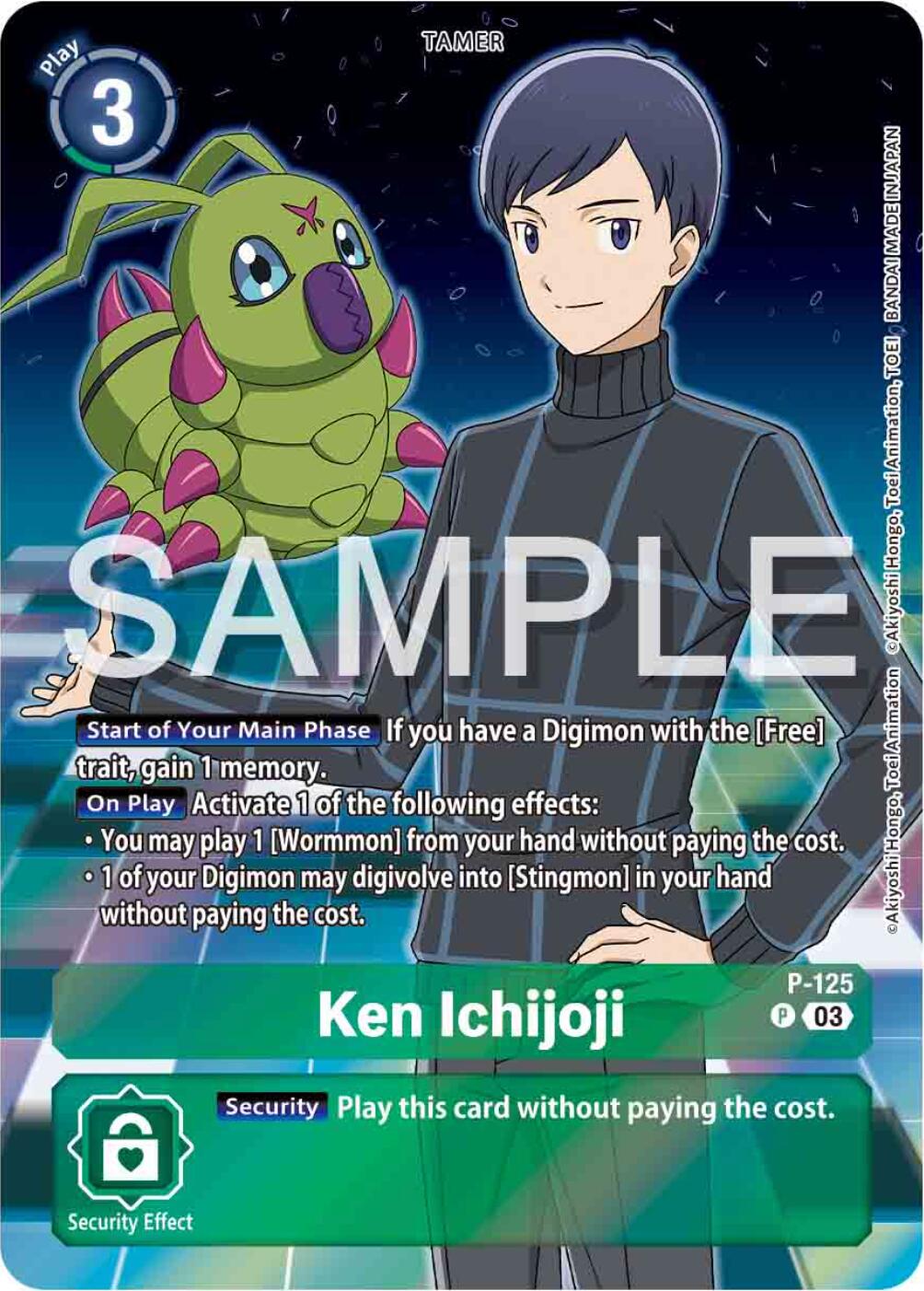 Ken Ichijoji [P-125] (Digimon Adventure 02: The Beginning Set) [Promotional Cards] | Cracking-Singles