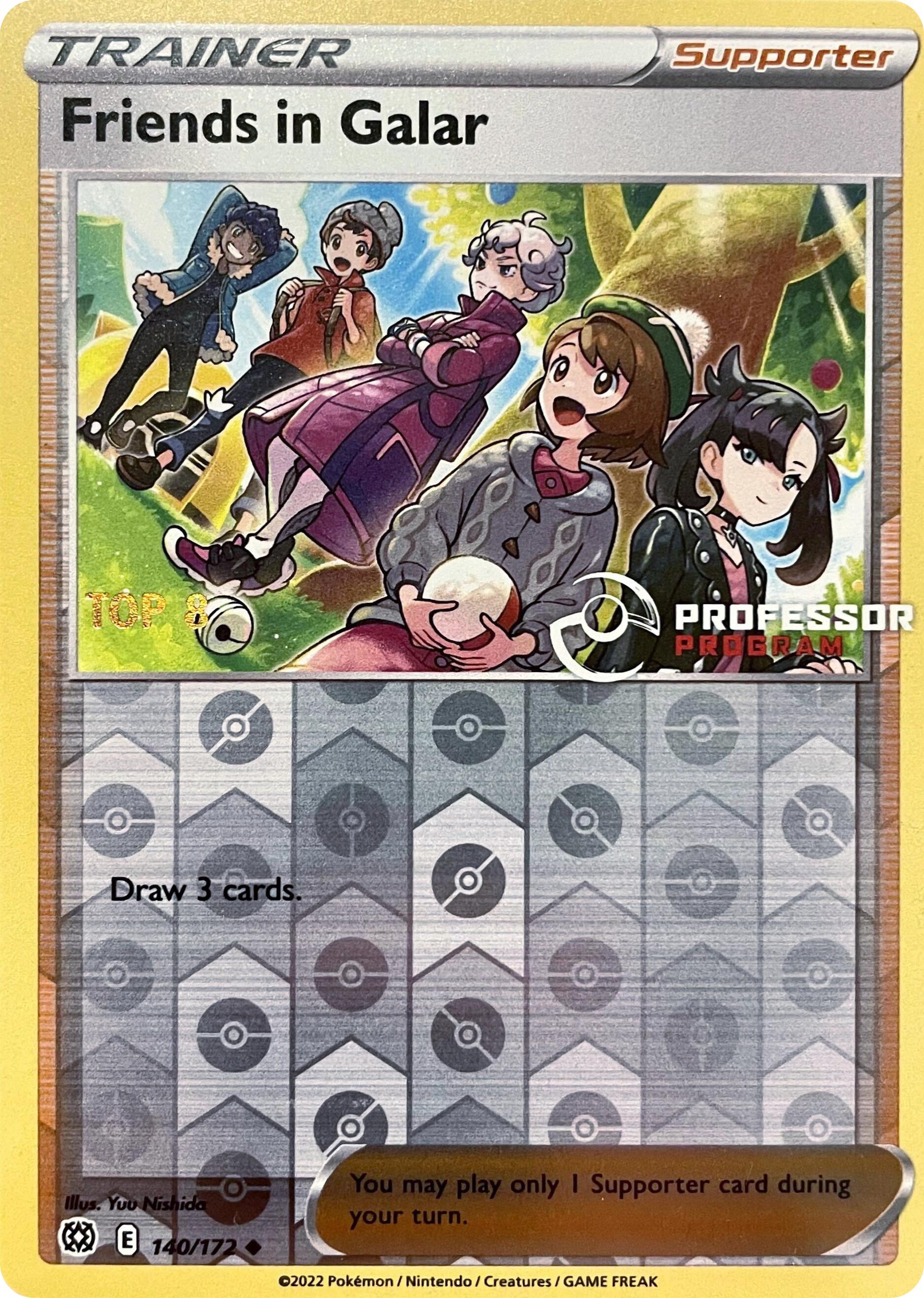 Friends in Galar (140/172) (2022) [Professor Program Promos] | Cracking-Singles