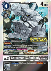 Gotsumon (X Antibody) [P-144] (Store Tournament 2024 Jul. – Sep. Winner Pack) [Promotional Cards] | Cracking-Singles