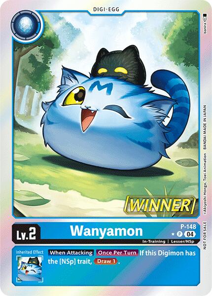 Wanyamon [P-148] (Store Tournament 2024 Jul. – Sep. Winner Pack) [Promotional Cards] | Cracking-Singles