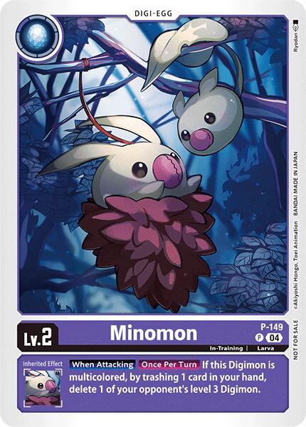 Minomon [P-149] (Store Tournament 2024 Jul. – Sep. Participation Pack) [Promotional Cards] | Cracking-Singles