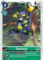 Exermon [P-150] (Store Tournament 2024 Jul. – Sep. Participation Pack) [Promotional Cards] | Cracking-Singles