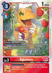 Agumon [BT17-007] [Secret Crisis] | Cracking-Singles