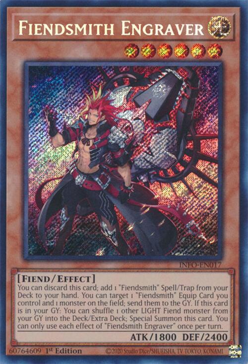 Fiendsmith Engraver [INFO-EN017] Secret Rare | Cracking-Singles