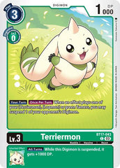 Terriermon [BT17-043] [Secret Crisis] | Cracking-Singles