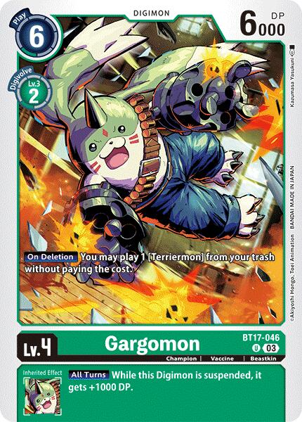 Gargomon [BT17-046] [Secret Crisis] | Cracking-Singles