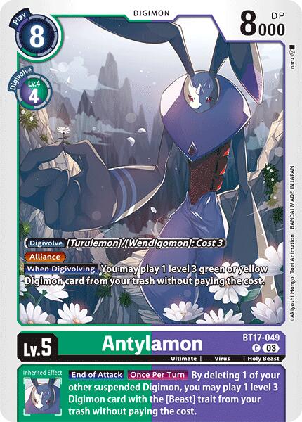 Antylamon [BT17-049] [Secret Crisis] | Cracking-Singles