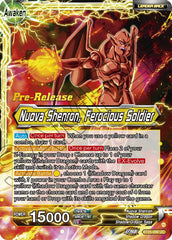 Four-Star Ball // Nuova Shenron, Ferocious Solider (BT25-099) [Legend of the Dragon Balls Prerelease Promos] | Cracking-Singles