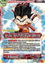 Son Goku // Son Goku Face-Off With the Great Demon King (BT25-001) [Legend of the Dragon Balls Prerelease Promos] | Cracking-Singles