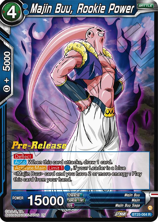 Majin Buu, Rookie Power (BT25-064) [Legend of the Dragon Balls Prerelease Promos] | Cracking-Singles