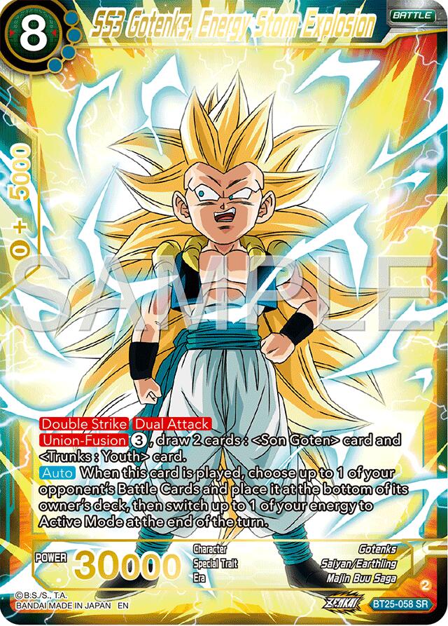 SS3 Gotenks, Energy Storm Explosion (BT25-058) [Legend of the Dragon Balls] | Cracking-Singles