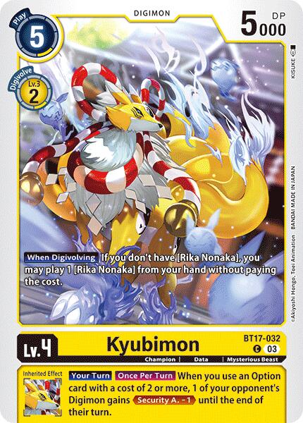 Kyubimon [BT17-032] [Secret Crisis] | Cracking-Singles