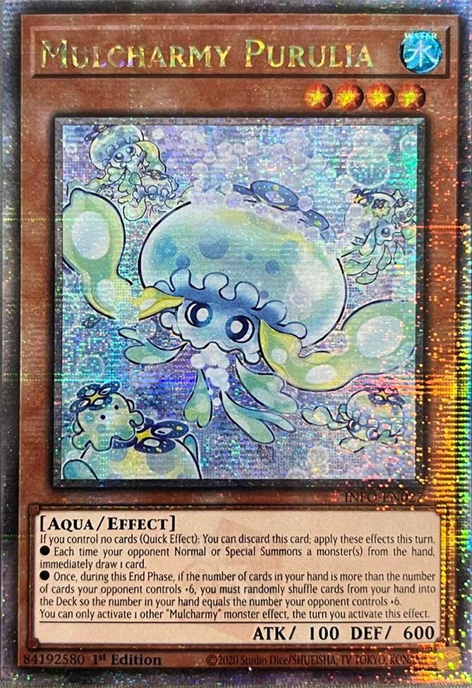 Mulcharmy Purulia (Quarter Century Secret Rare) [INFO-EN027] Quarter Century Secret Rare | Cracking-Singles