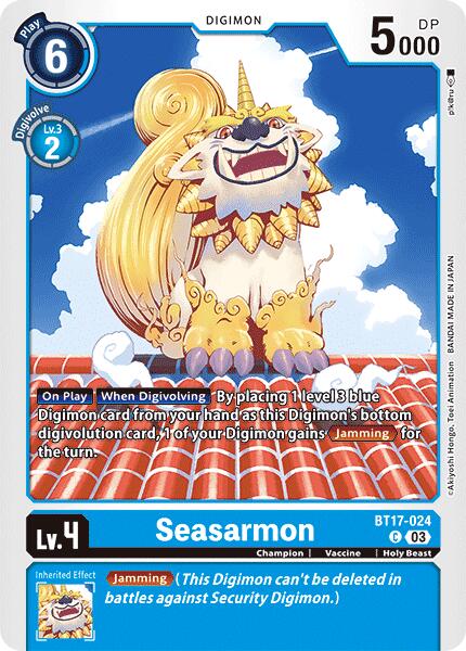 Seasarmon [BT17-024] [Secret Crisis] | Cracking-Singles