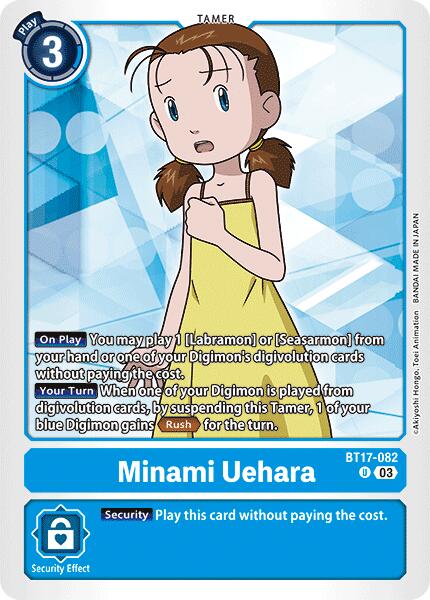 Minami Uehara [BT17-082] [Secret Crisis] | Cracking-Singles