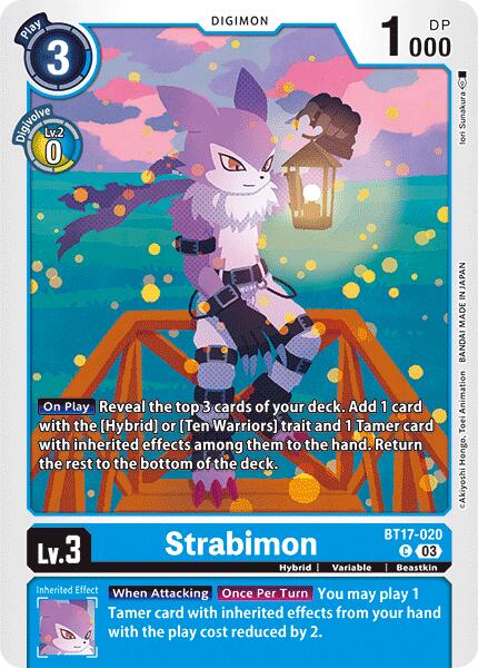 Strabimon [BT17-020] [Secret Crisis] | Cracking-Singles