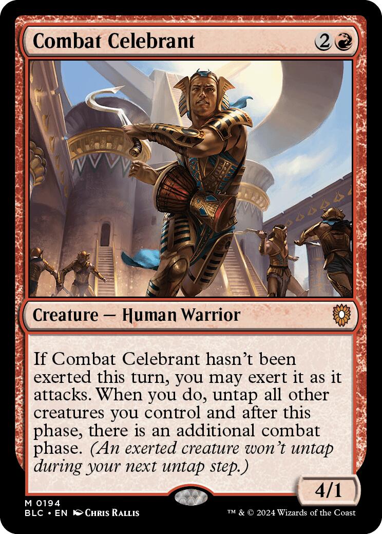 Combat Celebrant [Bloomburrow Commander] | Cracking-Singles