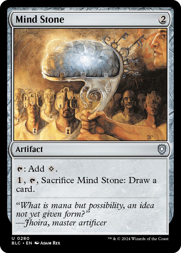 Mind Stone [Bloomburrow Commander] | Cracking-Singles