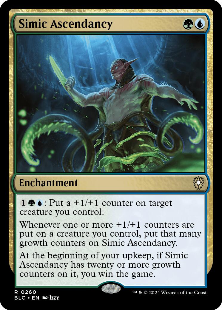 Simic Ascendancy [Bloomburrow Commander] | Cracking-Singles