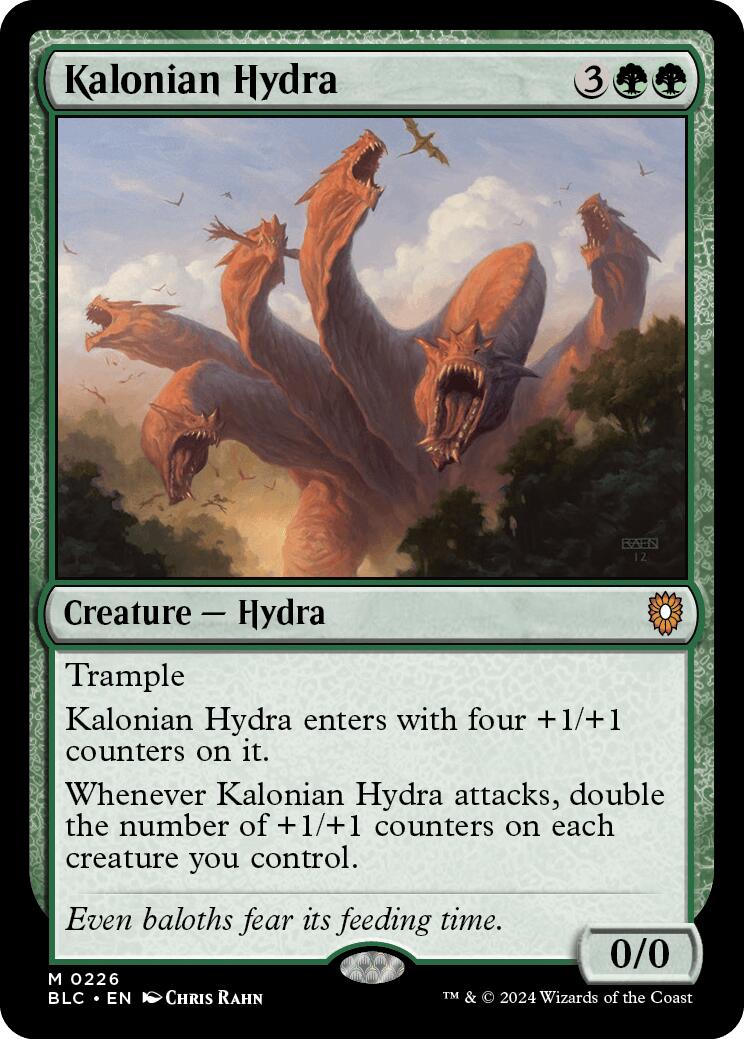 Kalonian Hydra [Bloomburrow Commander] | Cracking-Singles