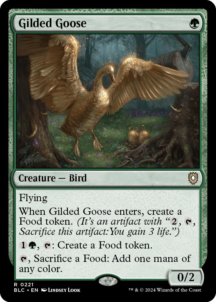 Gilded Goose [Bloomburrow Commander] | Cracking-Singles