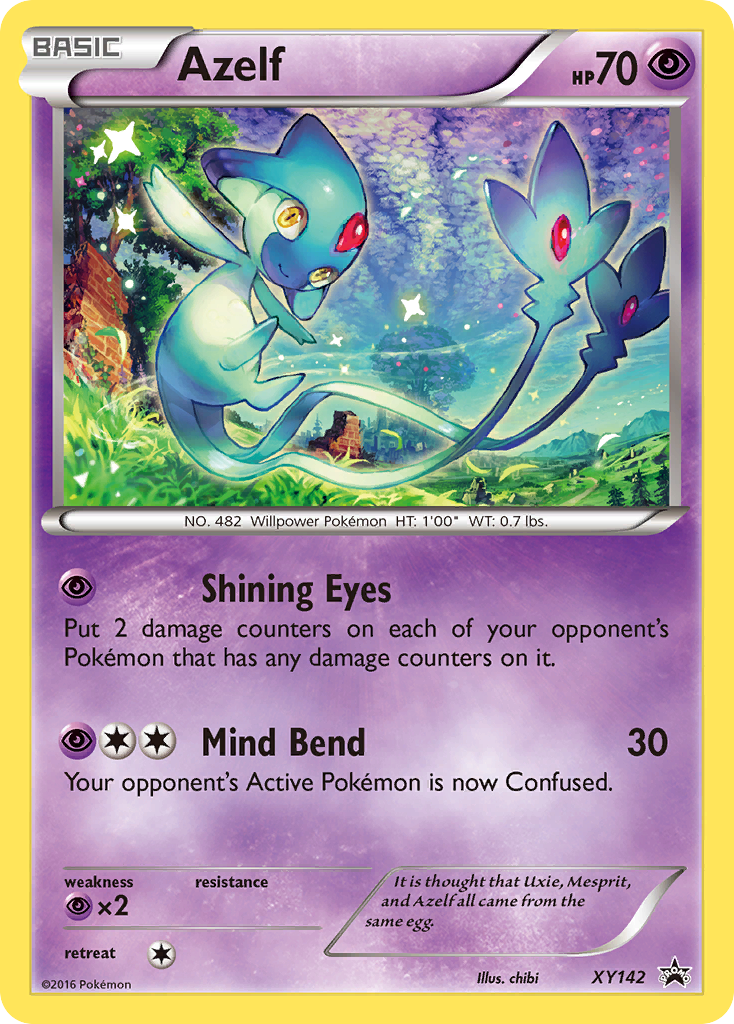 Azelf (XY142) [XY: Black Star Promos] | Cracking-Singles