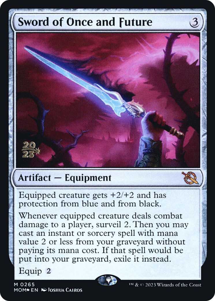 Sword of Once and Future [March of the Machine Prerelease Promos] | Cracking-Singles