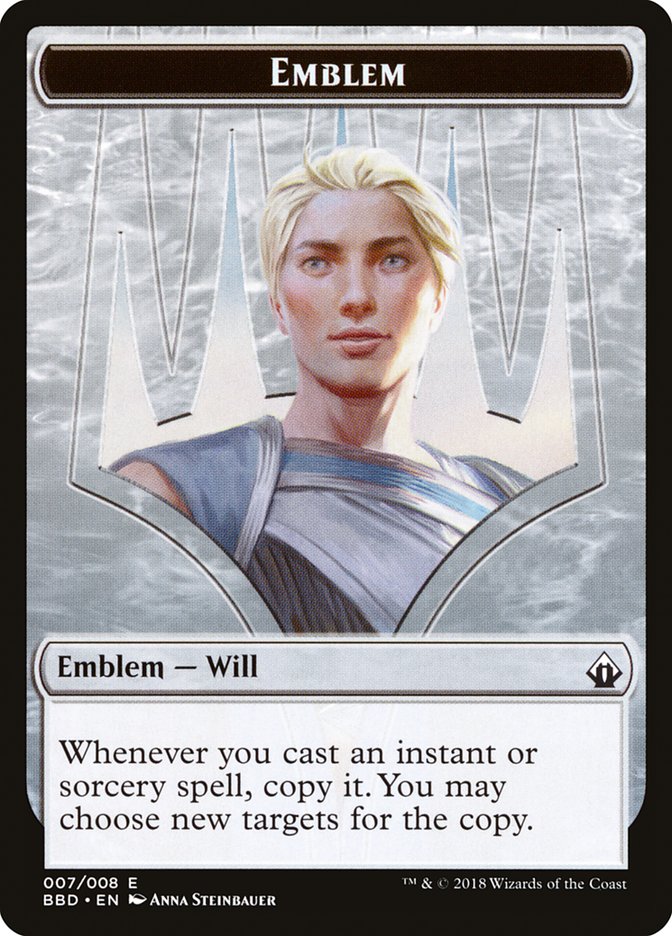 Will Kenrith Emblem [Battlebond Tokens] | Cracking-Singles