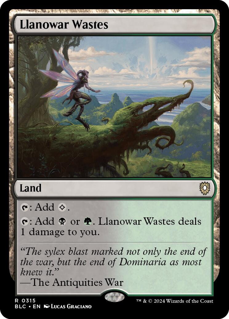 Llanowar Wastes [Bloomburrow Commander] | Cracking-Singles