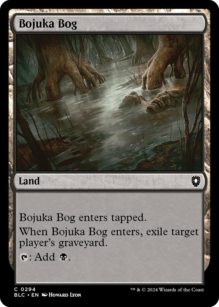 Bojuka Bog [Bloomburrow Commander] | Cracking-Singles