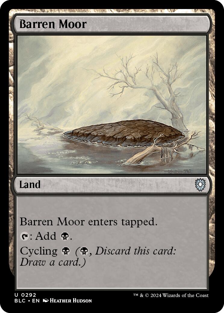 Barren Moor [Bloomburrow Commander] | Cracking-Singles