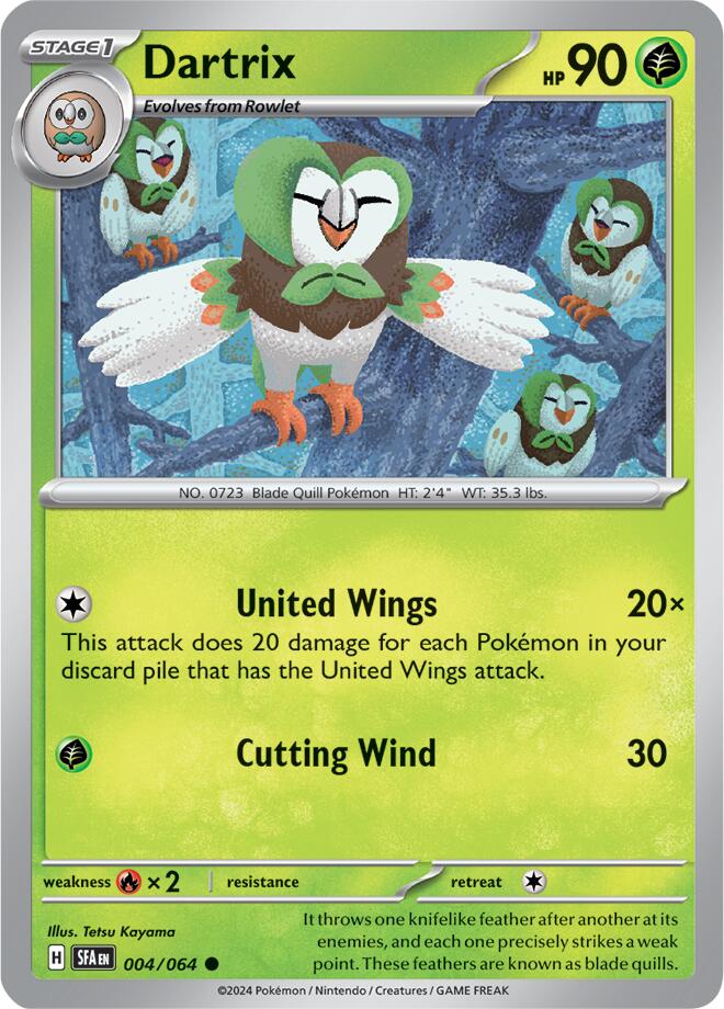 Dartrix (004/064) [Scarlet & Violet: Shrouded Fable] | Cracking-Singles