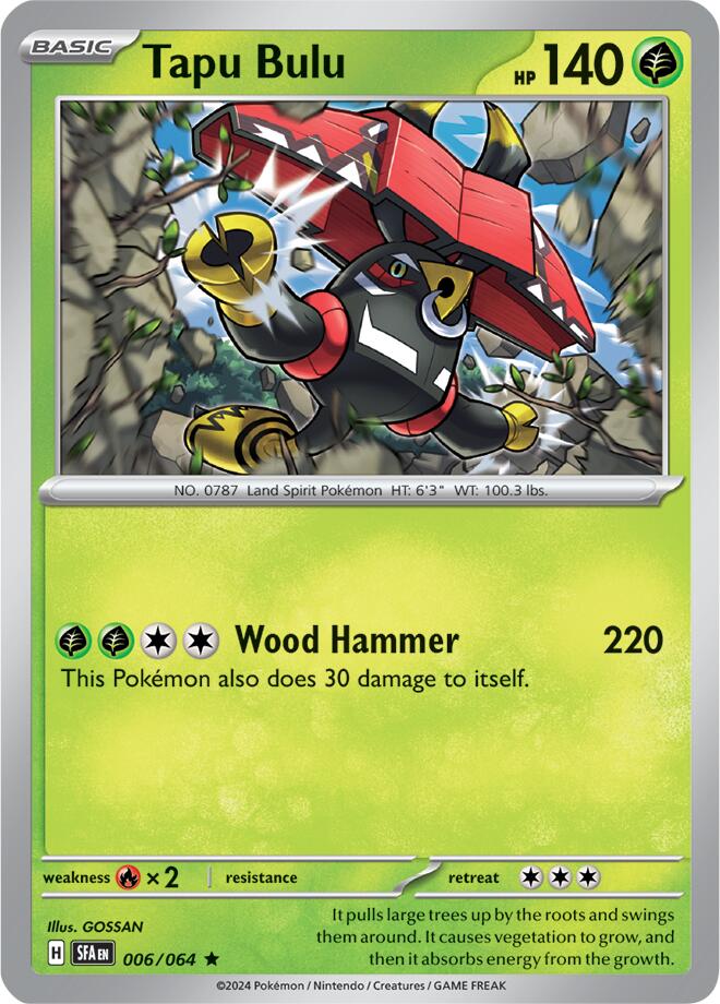 Tapu Bulu (006/064) [Scarlet & Violet: Shrouded Fable] | Cracking-Singles