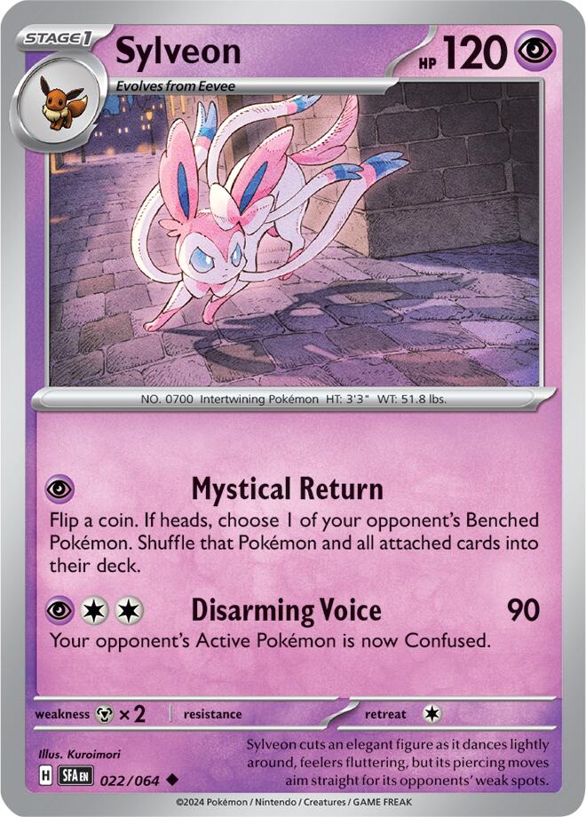 Sylveon (022/064) [Scarlet & Violet: Shrouded Fable] | Cracking-Singles