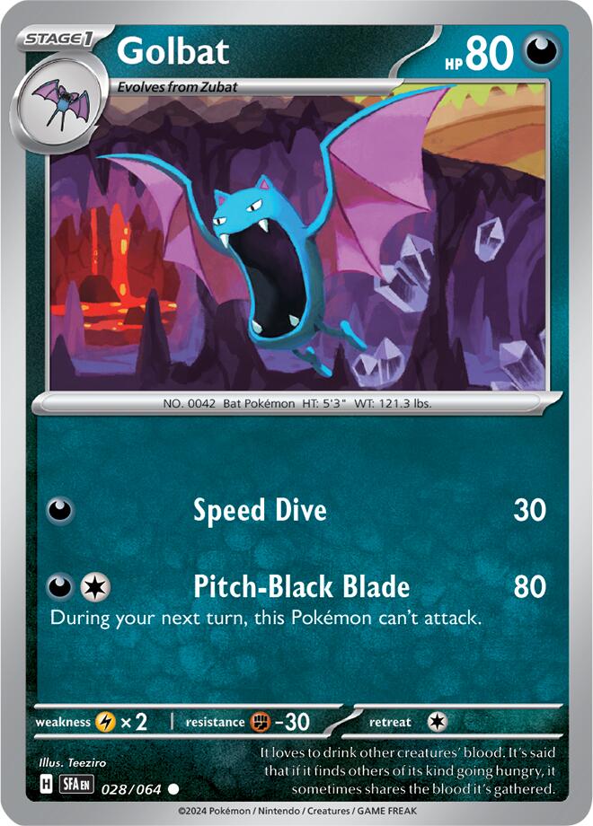 Golbat (028/064) [Scarlet & Violet: Shrouded Fable] | Cracking-Singles