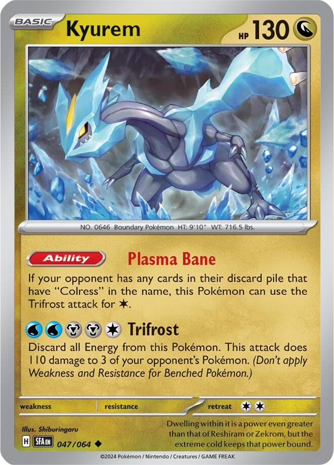 Kyurem (047/064) [Scarlet & Violet: Shrouded Fable] | Cracking-Singles