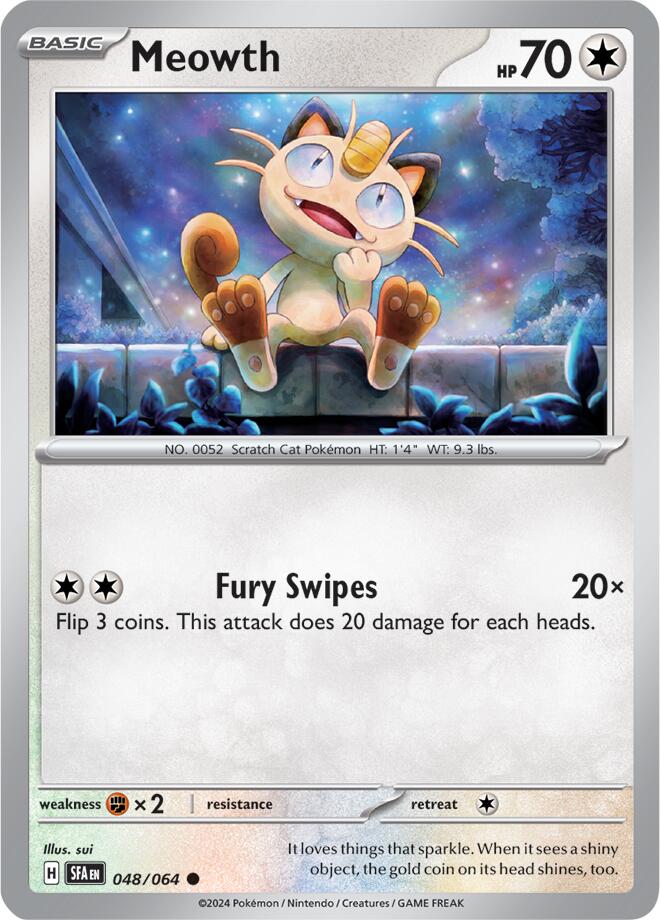 Meowth (048/064) [Scarlet & Violet: Shrouded Fable] | Cracking-Singles