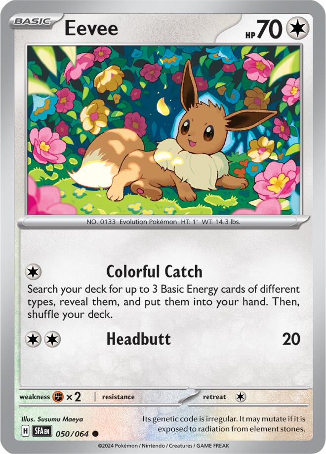 Eevee (050/064) [Scarlet & Violet: Shrouded Fable] | Cracking-Singles