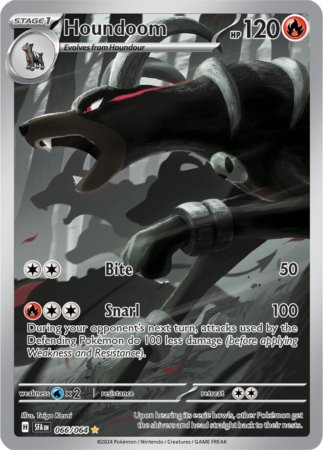 Houndoom (066/064) [Scarlet & Violet: Shrouded Fable] | Cracking-Singles