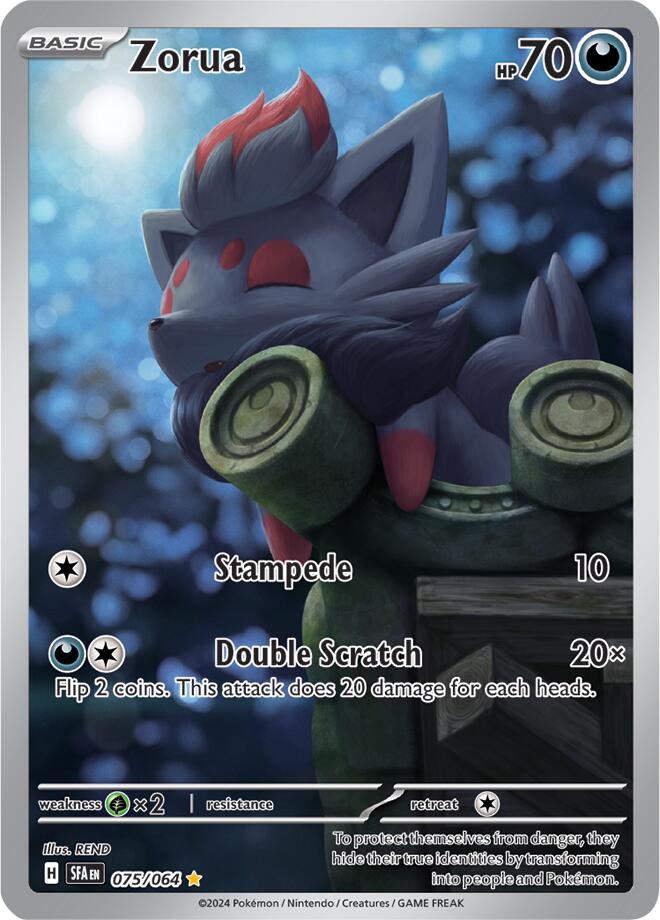 Zorua (075/064) [Scarlet & Violet: Shrouded Fable] | Cracking-Singles