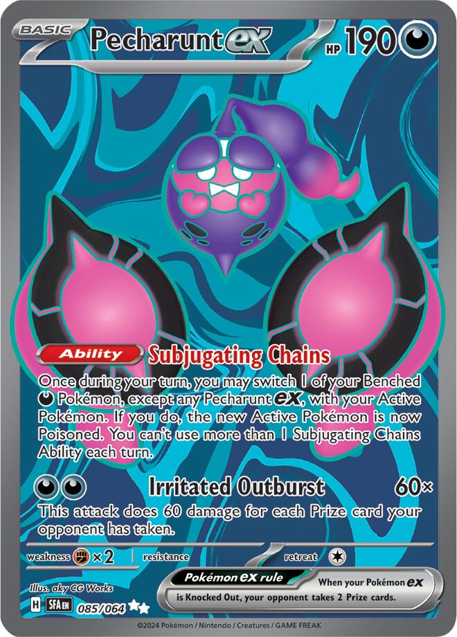 Pecharunt ex (085/064) [Scarlet & Violet: Shrouded Fable] | Cracking-Singles