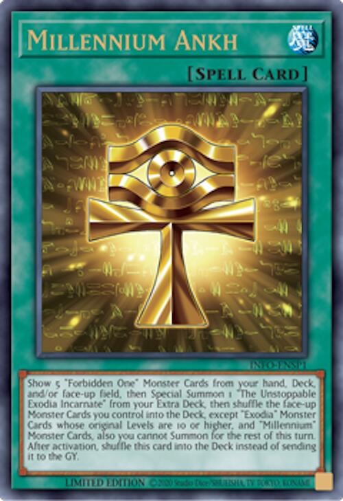 Millennium Ankh (INFO-ENSP1) [INFO-ENSP1] Secret Rare | Cracking-Singles