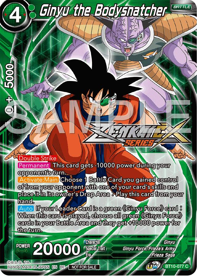 Ginyu the Bodysnatcher (Event Pack 15) (BT10-077) [Promotion Cards] | Cracking-Singles