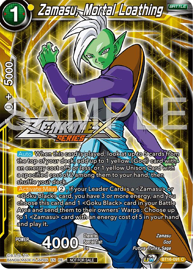 Zamasu, Mortal Loathing (Event Pack 15) (BT16-091) [Promotion Cards] | Cracking-Singles