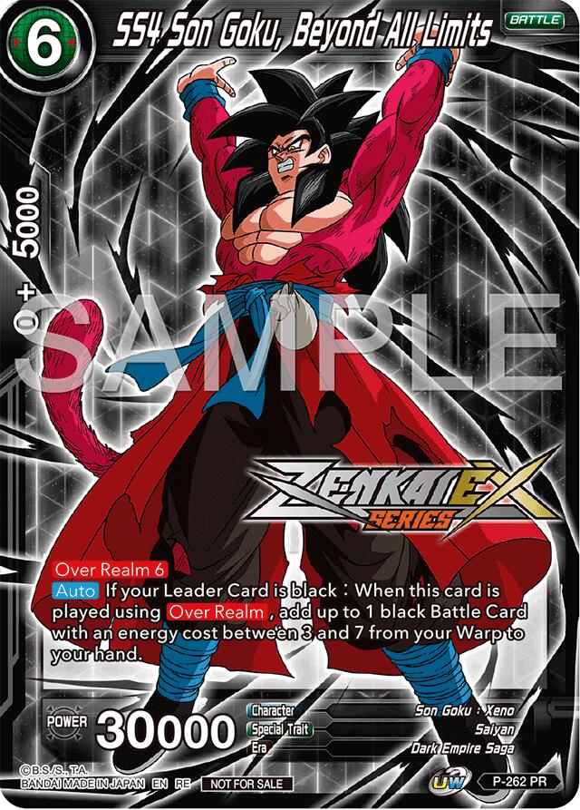 SS4 Son Goku, Beyond All Limits (Event Pack 15) (P-262) [Promotion Cards] | Cracking-Singles