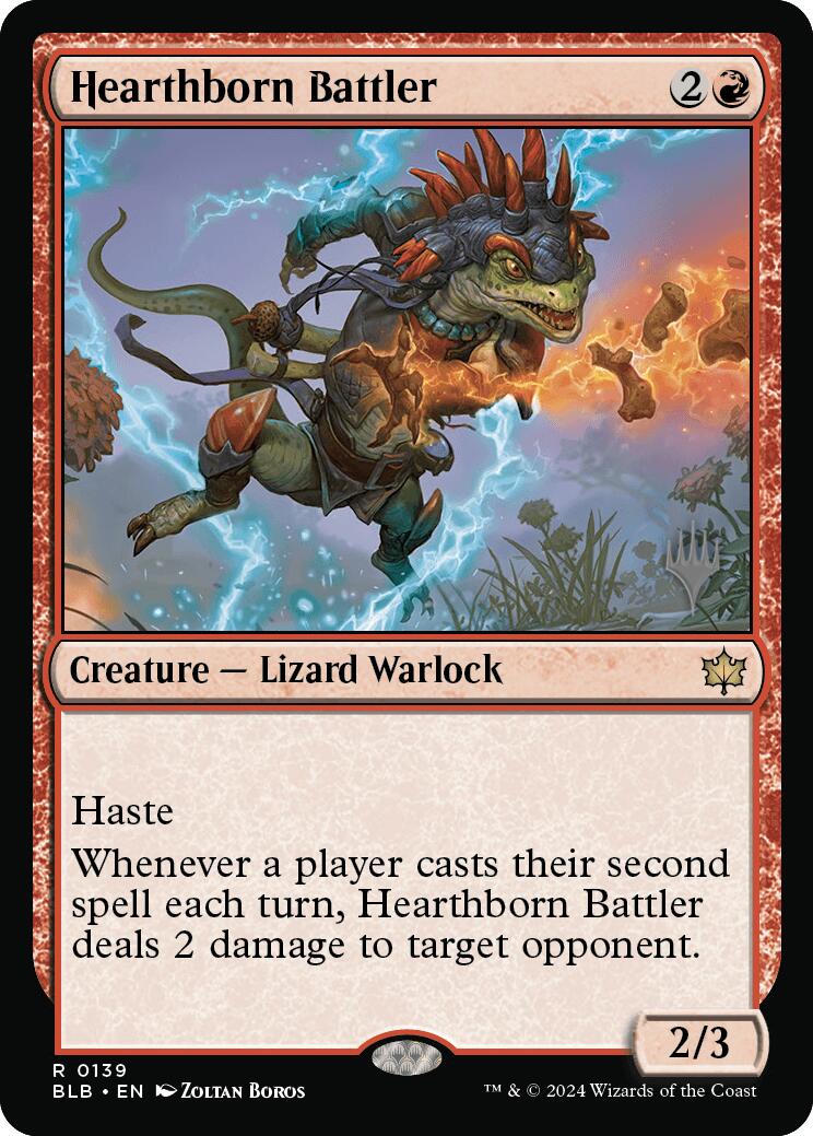 Hearthborn Battler (Promo Pack) [Bloomburrow Promos] | Cracking-Singles