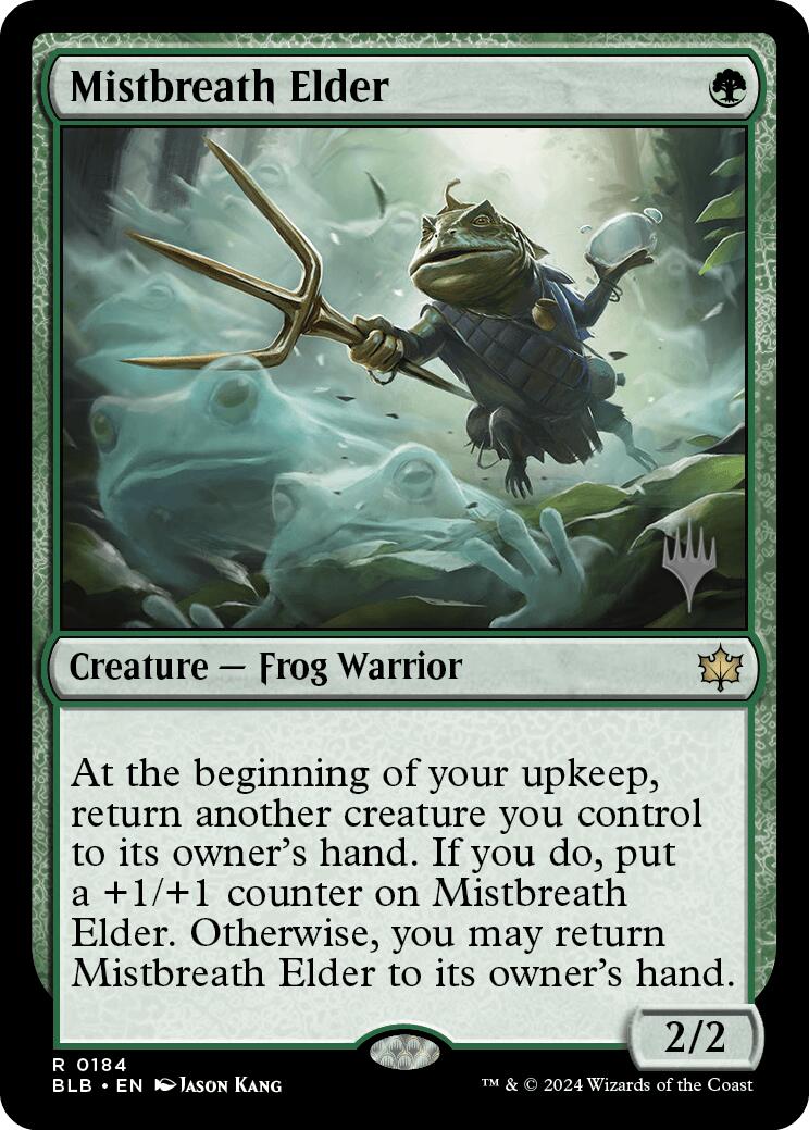 Mistbreath Elder (Promo Pack) [Bloomburrow Promos] | Cracking-Singles