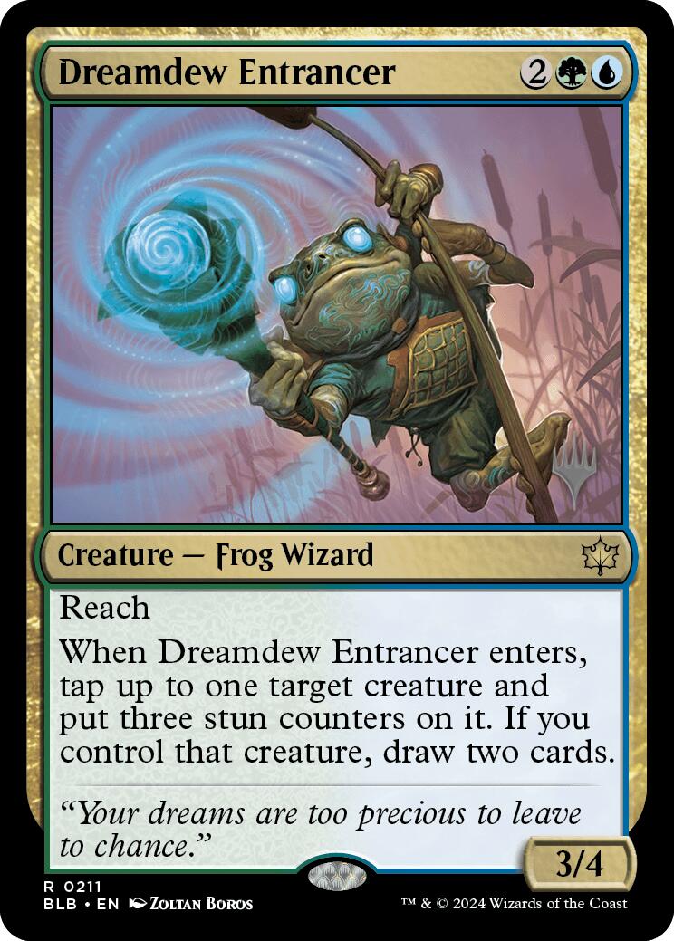 Dreamdew Entrancer (Promo Pack) [Bloomburrow Promos] | Cracking-Singles