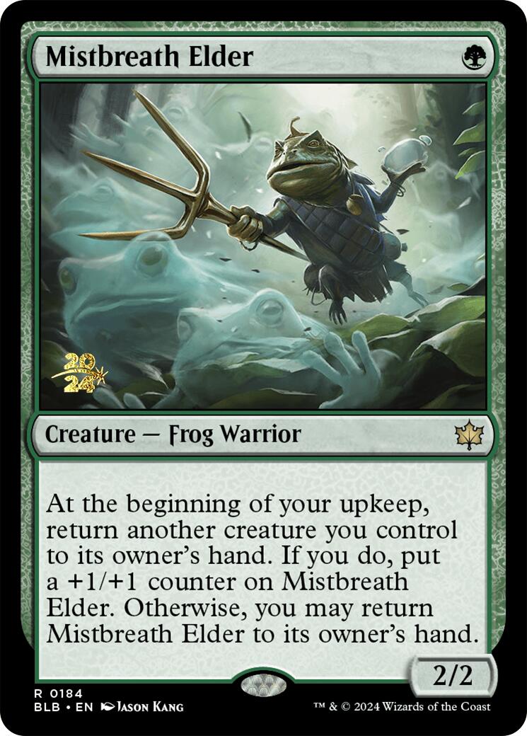 Mistbreath Elder [Bloomburrow Prerelease Promos] | Cracking-Singles