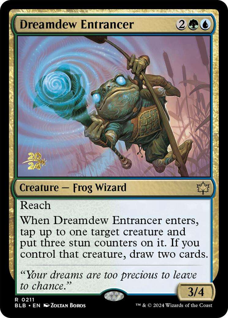 Dreamdew Entrancer [Bloomburrow Prerelease Promos] | Cracking-Singles